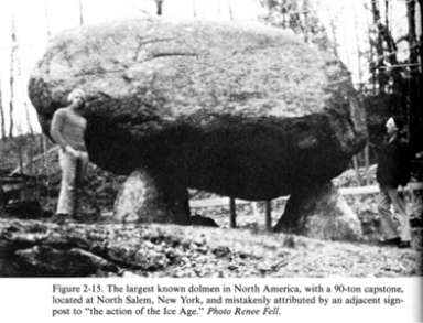 Dolmen in
North Salem mit Personenvergleich Dolmen in
North Salem mit Personenvergleich