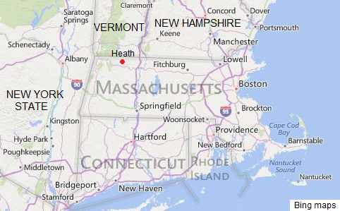 Karte von Boson
mit Heath in Massachusetts Karte von
Boson mit Heath in Massachusetts