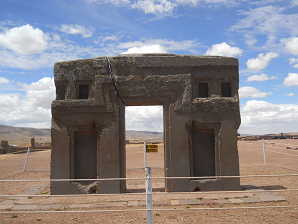 Tiahuanaco, Sonnentor Rückseite Tiahuanaco, Sonnentor Rückseite