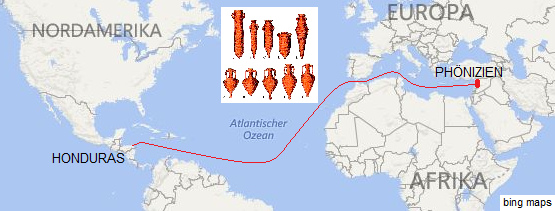 10a. Die Phönizier bis Mexiko und Honduras