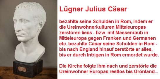 Lügner
Julius Cäsar, Büste Lügner Julius Cäsar, Büste