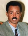 Issayas
                          Afeworki, EPLFsecretary general in Eritrea,
                          foto from 1991.