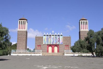 Asmara:
                              Cathedral Nda Mariam of the Orthodox
                              church 2003