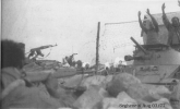 An Ethiopian tank in Segheneiti has to
                            give up