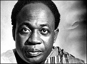 Kwame Nkrumah, Ghanas erster
Präsident Kwame Nkrumah, Ghanas erster
Präsident