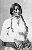 Indianerhäuptling Big Foot ("Grossfuss"),
Portrait Indianerhäuptling Big Foot
("Grossfuss"), Portrait
