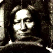 Indianerhäuptling Black Kettle ("Schwarzer
Kessel"), Portrait Indianerhäuptling Black Kettle
("Schwarzer Kessel"), Portrait