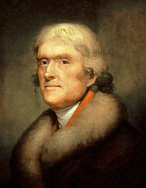 "Christlicher",
                          weiss-rassistischer "US"-Pr�sident
                          Thomas Jefferson, Sklavereibef�rworter und
                          Sklavenhalter im Weissen Haus