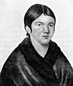 Beothuk-Frau Shanawdithit, Portrait ca.
                          1825