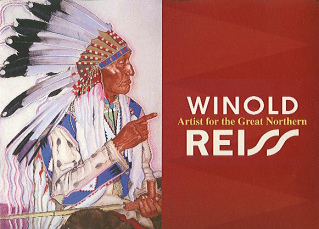 Winold Reiss,
                          Buch: "Artist for the Great
                          Northern", Buchdeckel
