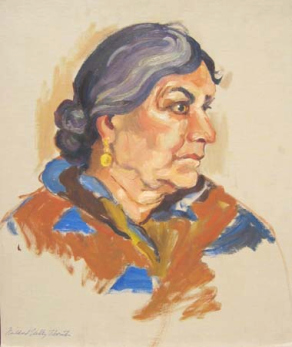 Mildred Valley Thornton:
                          Kwakiutl-Frau Mrs. William Assu, Cape Mudge
                          1944