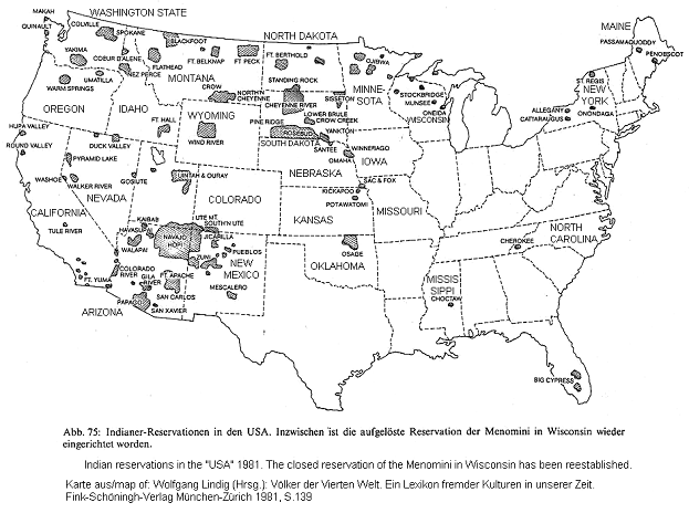 "Reservate" (Freiluft-KZs) in
          Nord-"Amerika"