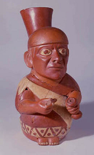 Moche-Keramik: Kokakauer