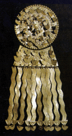 Moche-Schmuck: Ohrschmuck aus Gold