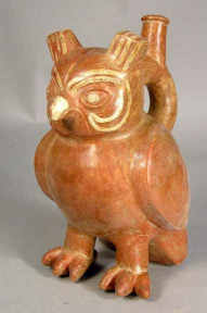 Moche-Gef�ss: Eule