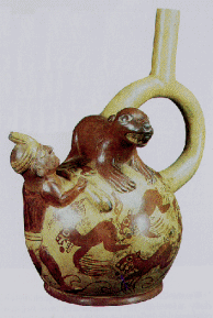 Moche-Tiergef�ss: Seel�wenjagt