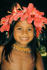 Indio-Mdchen aus Panama