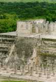 Tolteken in Chichn Itz: Tempel der
                          Krieger