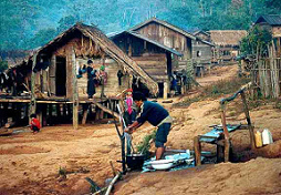 Thailand, Lahu village Thailand, Lahu
village