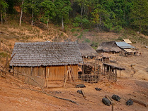 Laos, Khmu village of Ban Sam Yord Laos, Khmu village of Ban Sam Yord