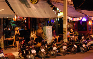 Thailand, Chian Mai, brothel line Thailand, Chian Mai, brothel line