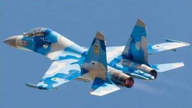 Ukrainisches Kampfflugzeug
