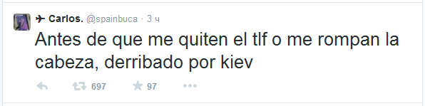 Fluglotse Carlos in Kiew, Twittertext 03