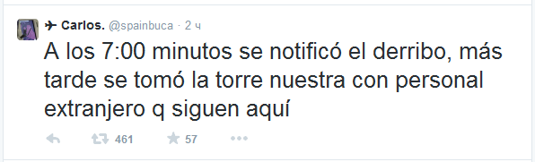 Fluglotse Carlos in Kiew, Twittertext 11