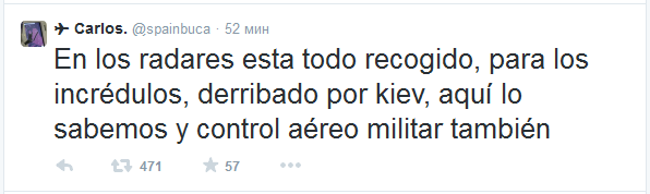 Fluglotse Carlos in Kiew, Twittertext 12