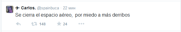 Fluglotse Carlos in Kiew, Twittertext 19