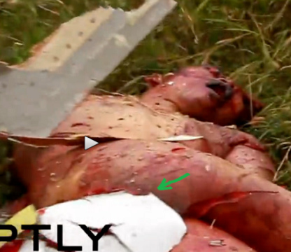 It's a
                silicone dummy - it's just war propaganda