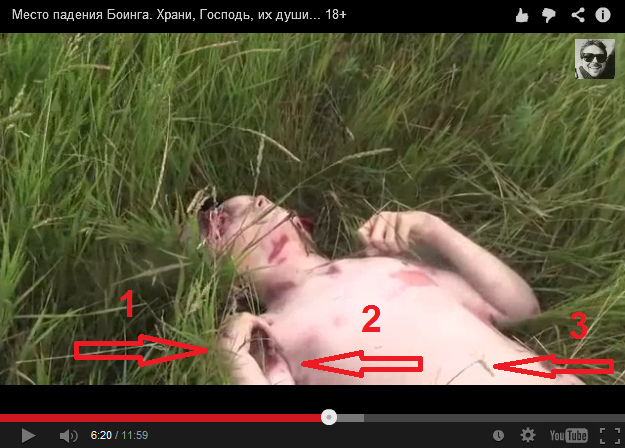 Dummy without clothes - a man without chest
                        hair - on a meadow with some painted spots - and
                        the lower arm is not matching with the shoulder