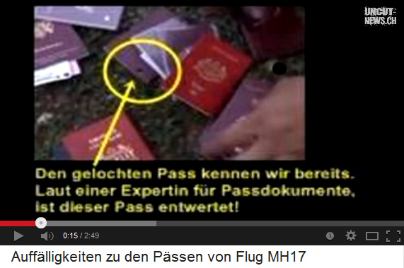 Hole in
                    the passport