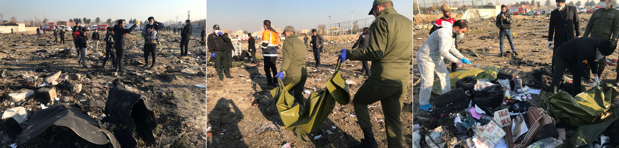 Teheran 2020:
                                        Boeing-737-Absturz OHNE Krater
                                        (70 Tonnen) - hier ist NIE eine
                                        Boeing 737 abgest�rzt