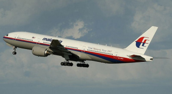 Eine Boeing777 der
              Malaysian Airlines