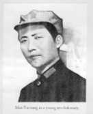Mao in jungen Jahren, Portrait