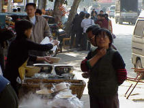 Wuhan: Strassenkche fr das
                                Frhstck