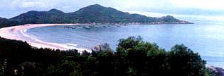 Shantou / Swatow: Strandbucht