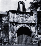 Portugiesische Festung Melaka, Malakka,
                  Eingangstor