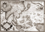 Portugiesische Karte �ber
                  Indonesien ; Kolonialismus , colonialism ,
                  colonialismo , colonialisme Portugal
