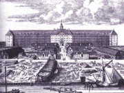 Warehouse of VOC in Holland - VOC-Warenhaus in
          Holland