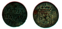 Niederl�ndisch-indischer Cent aus den 1820er
                    Jahren aus Holl�ndisch-Indien (Indonesien)