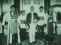 Uleebalangs, die Aristokratie
                      von Aceh, Indonesien, um 1910; Kolonialismus
                      Holland in Niederl�ndisch-Indien