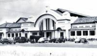 Telegrafenstation in
                            Batavia (Indonesien), Ende der 1930er Jahre;
                            Kolonialismus Holland,
                            Niederl�ndisch-Indien