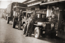 Holl�ndische Soldaten in Batavia,
                  1947