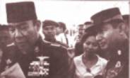 Indonesien: Sukarno und Suharto 1966 ;
                      Indonesia