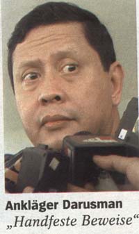 Indonesien: Marzuki Darusman
                  , Generalstaatsanwalt gegen Suhartos Korruption ;
                  Indonesia corruption corrupcion