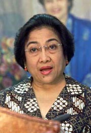 Indonesia: Megawati,
                    portrait
