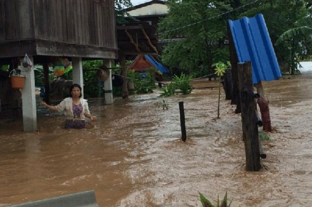 Provinz Phayao
                (Nord-Thailand): 5 D�rfer sind bis 2m �berschwemmt
