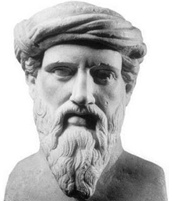 Bste von Pythagoras